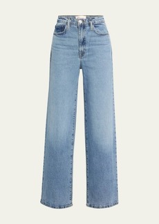 FRAME Le Jane High-Rise Wide-Leg Jeans