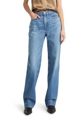 FRAME Le Jane High Waist Straight Leg Jeans