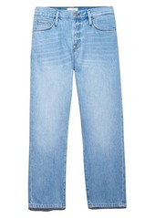 FRAME Le Nouveau Distressed Ankle Straight Leg Jeans in Natoma Clean at Nordstrom
