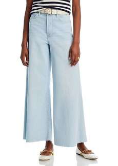 Frame Le Palazzo High Rise Cropped Jeans in Clarity