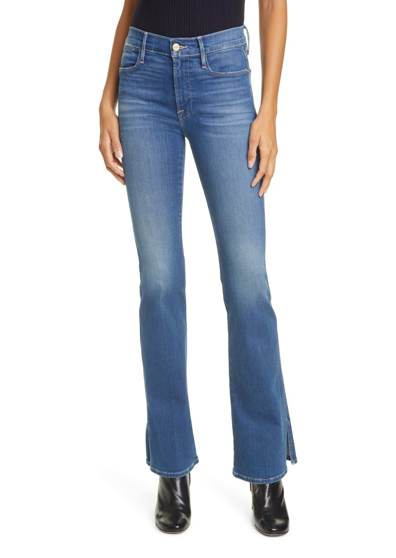 FRAME FRAME Le Pixie High Waist Split Flare Jeans (Woodbridge) | Denim