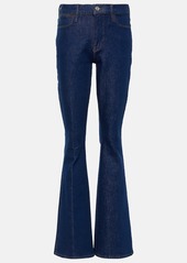 Frame Le Shape high-rise flared jeans