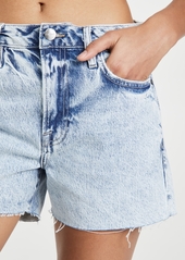 FRAME Le Simone Raw Shorts