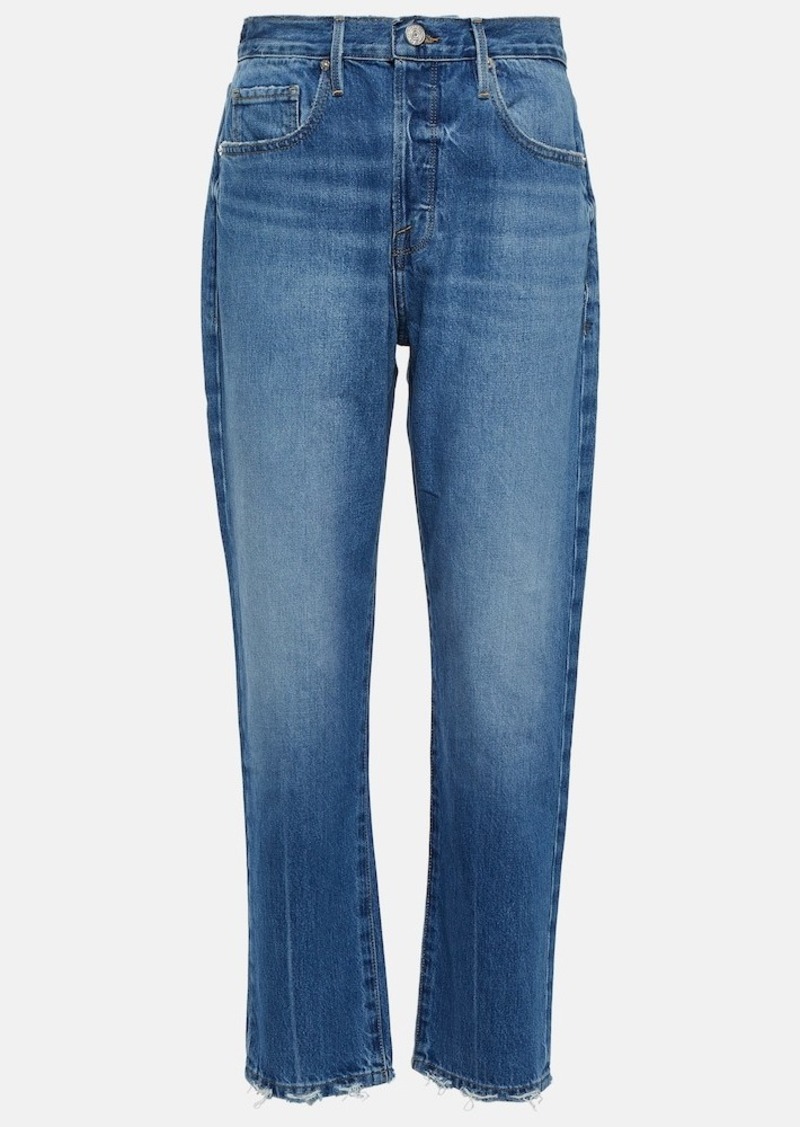 Frame Le Original high-rise straight jeans