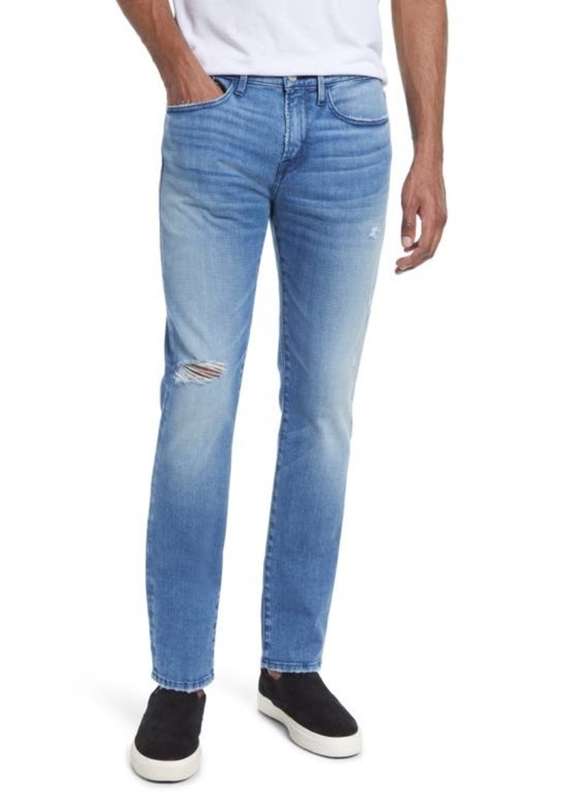 FRAME L'Homme Slim Fit Degradable Stretch Organic Cotton Jeans