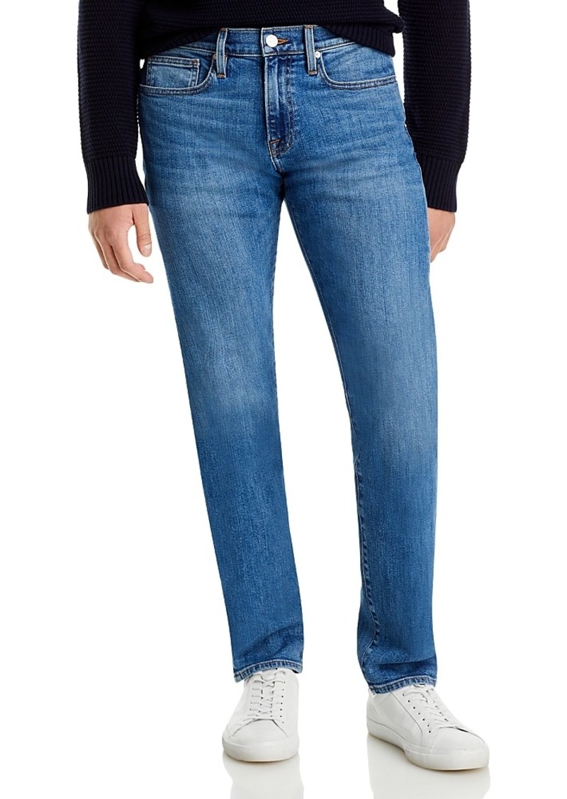 Frame L'Homme Slim Fit Jeans in Blue Hills Blue