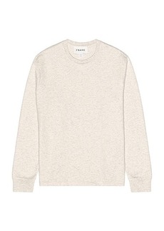 FRAME L/S Duofold Crew