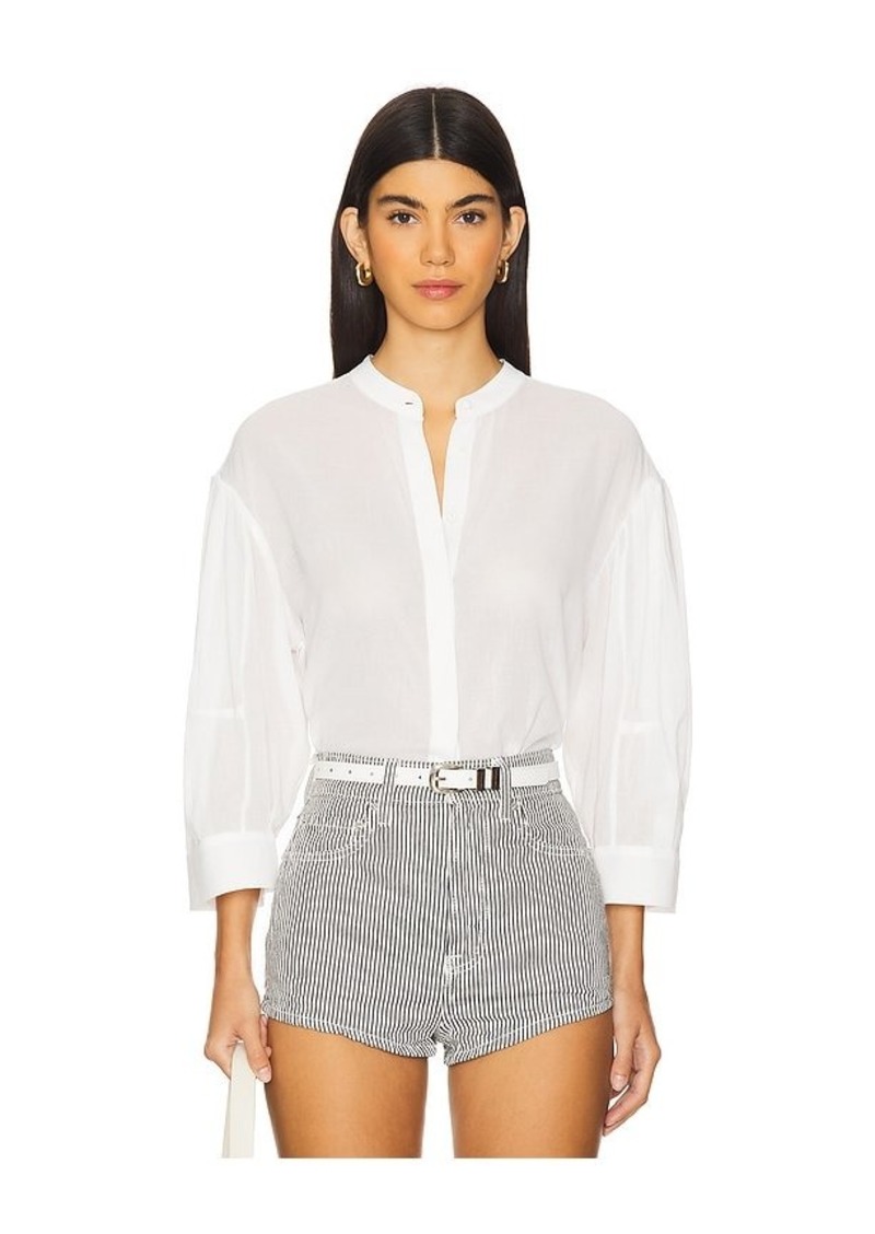 FRAME Modern Puff Sleeve Shirt