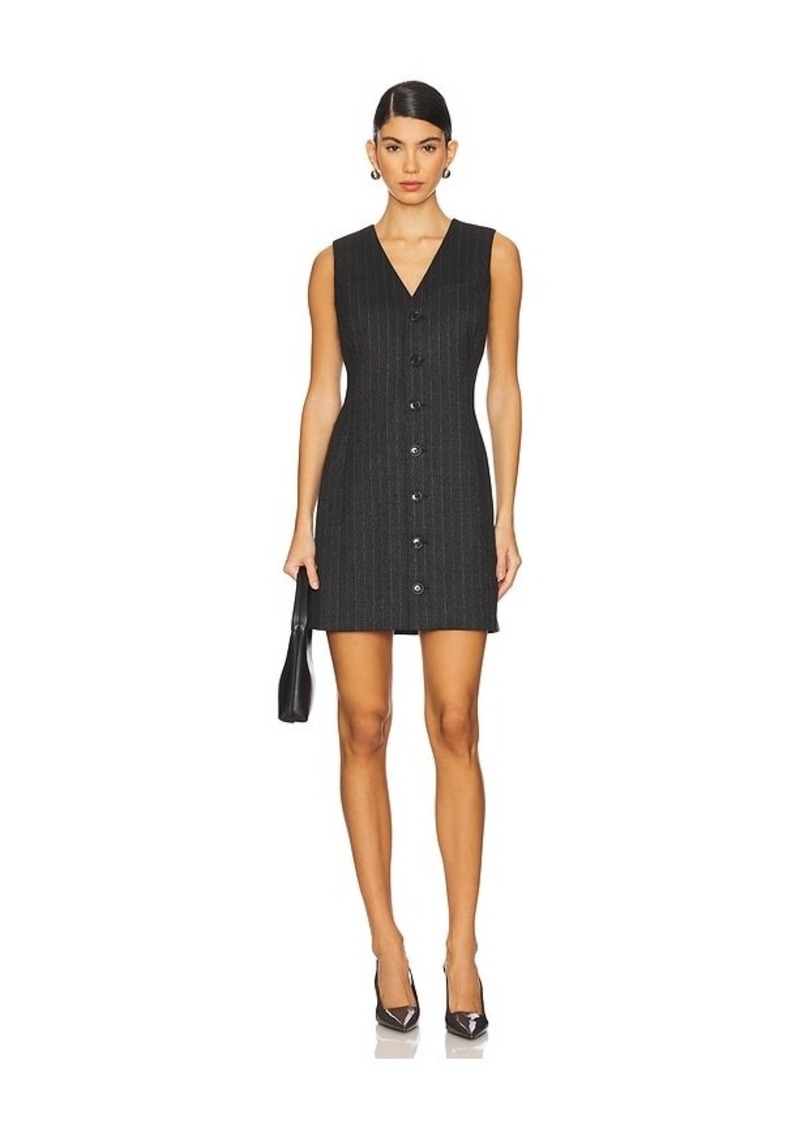 FRAME Pinstripe Suiting Dress