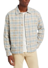 Frame Plaid Relaxed Fit Shirt Jacket