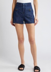 FRAME Pocket Denim Shorts