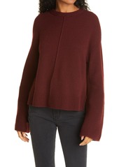 FRAME Recycled Cashmere & Wool Bell Sleeve Oversize Sweater