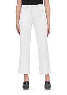 FRAME Relaxed Fit Straight Leg Crop Jeans