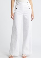 FRAME Sailor High Waist Wide Leg Jeans