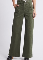 FRAME Slim Palazzo Jeans