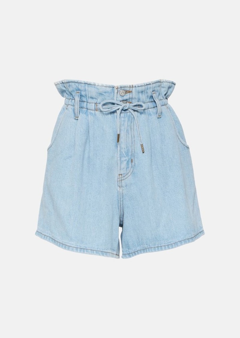 Frame Super Drape Summer denim shorts