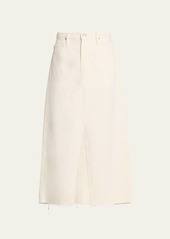 FRAME The Midaxi Denim Skirt