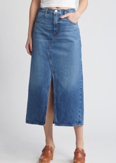 FRAME The Midaxi Denim Skirt