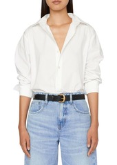 FRAME The Oversize Organic Cotton Button-Up Shirt