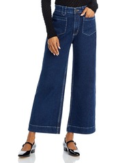 Frame Utility Relaxed Wide Leg Jeans in Gabriel