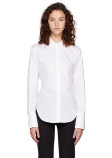 FRAME White Lace-Up Shirt