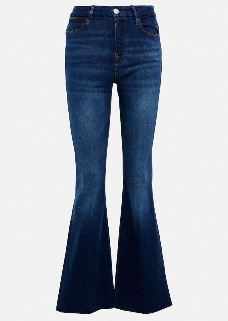 Frame Wide-leg flare jeans