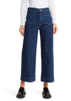 FRAME Wide Leg Relaxed Utility Jeans