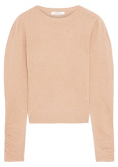 FRAME - Gabby ruched cashmere sweater - Neutral - L