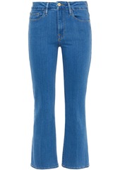 Frame Woman Mid-rise Kick-flare Jeans Mid Denim