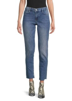 FRAME Garcon Mid Rise Skinny Ankle Jeans