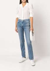 FRAME Gillian ruched shirt