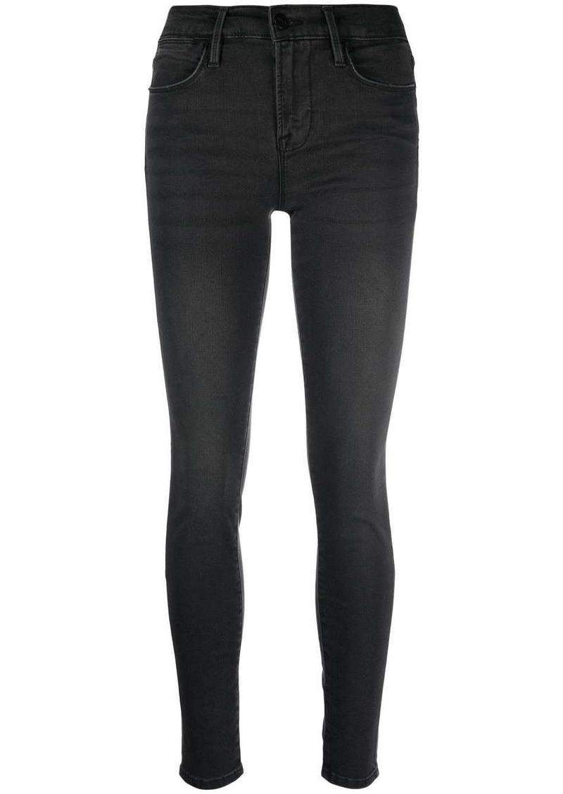 FRAME high-rise skinny jeans