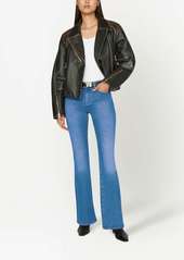 FRAME high-waisted flared jeans