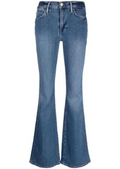 FRAME high-waisted flared jeans