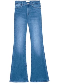 FRAME high-waisted flared jeans