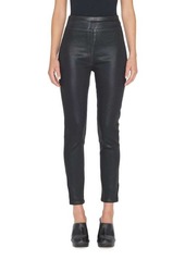 FRAME Jetset Skinny Faux Leather Pants