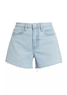 FRAME Le Brigette High-Rise Cut-Off Stretch Jean Shorts