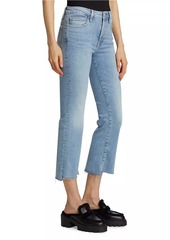 FRAME Le Crop Mini Boot-Cut Jeans