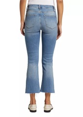 FRAME Le Crop Mini Boot-Cut Jeans