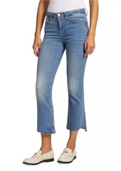 FRAME Le Crop Mini Boot-Cut Jeans