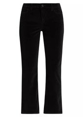 FRAME Le Crop Mini Boot Velvet Trousers