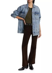 FRAME Le Easy Corduroy Flared Pants