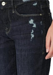 FRAME Le Garcon Crop Chewed Hem Jeans