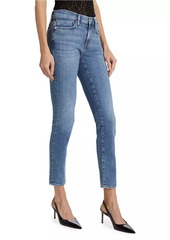 FRAME Le Garcon Mid-Rise Skinny Jeans