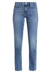 FRAME Le Garcon Mid-Rise Skinny Jeans