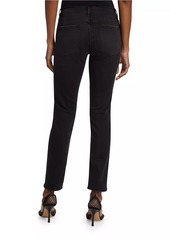 FRAME Le Garcon Mid-Rise Skinny Jeans