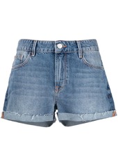 FRAME Le Grand Garcon denim shorts