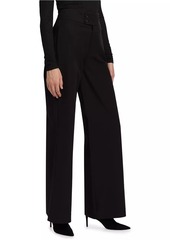 FRAME Le Hardy Wide-Leg Trousers