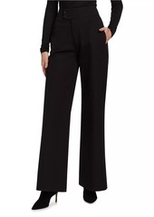 FRAME Le Hardy Wide-Leg Trousers