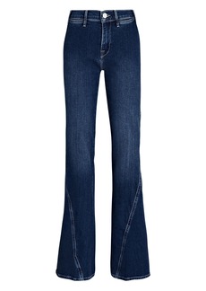 FRAME Le High Flare Twisted Jeans